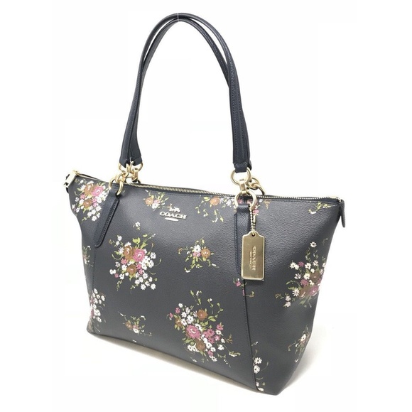 coach ava floral tote